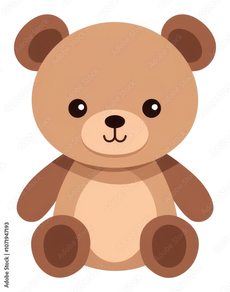 Fototapeta premium PNG A teddy bear icon plush cute toy.