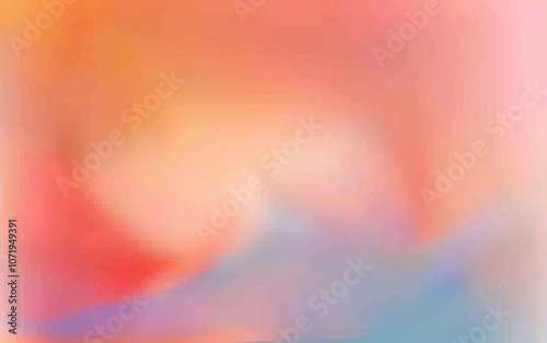 Wallpaper Mural A blurry pink and blue background with a red swirl Torontodigital.ca