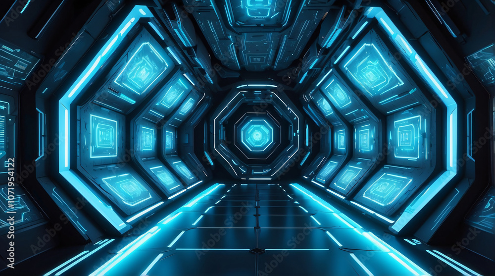 Fototapeta premium HiTechBackgrounds, FuturisticDesigns, DigitalTechVisuals, ModernTechGraphics 