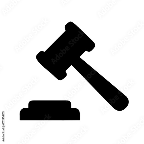 Judge Hammer Icon