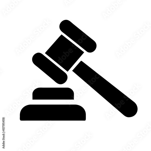 Judge Hammer Icon