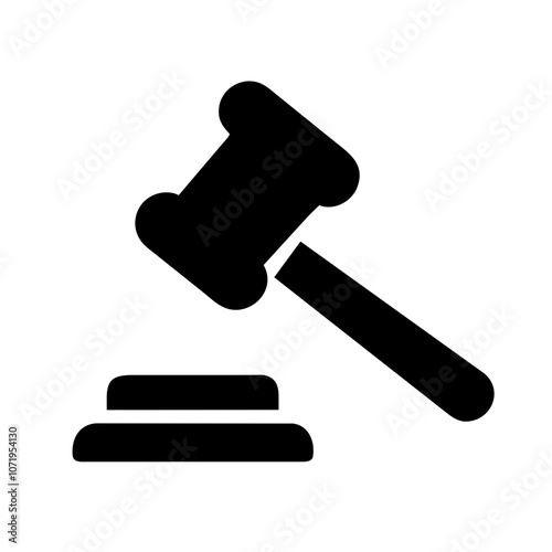 Judge Hammer Icon