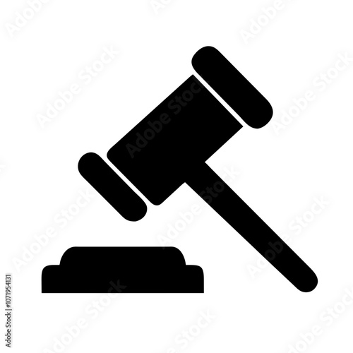 Judge Hammer Icon