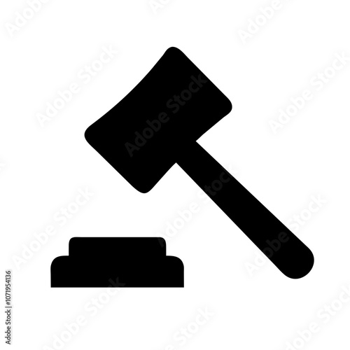 Judge Hammer Icon
