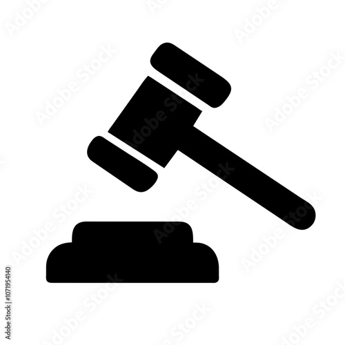 Judge Hammer Icon