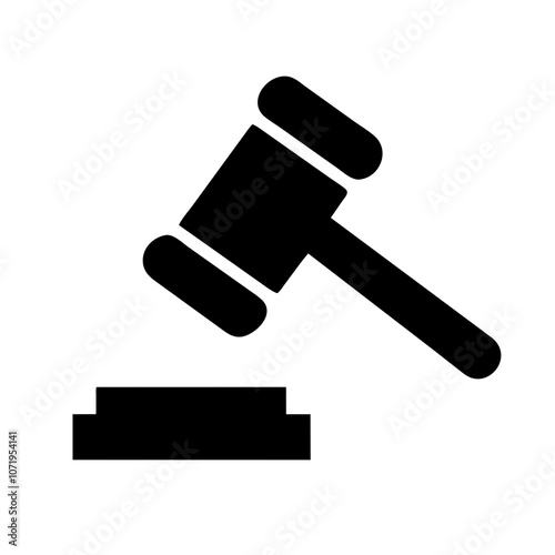 Judge Hammer Icon