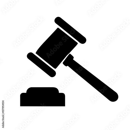 Judge Hammer Icon