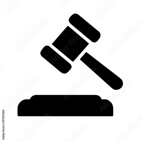 Judge Hammer Icon