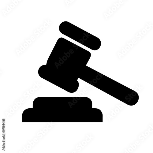 Judge Hammer Icon