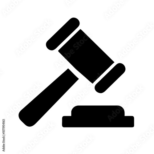 Judge Hammer Icon