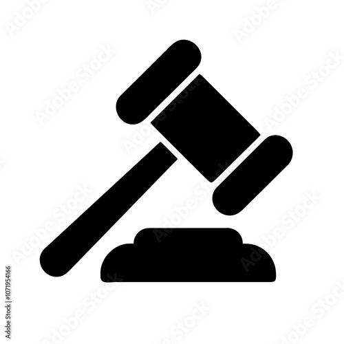 Judge Hammer Icon