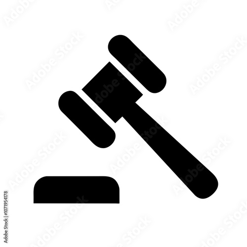 Judge Hammer Icon