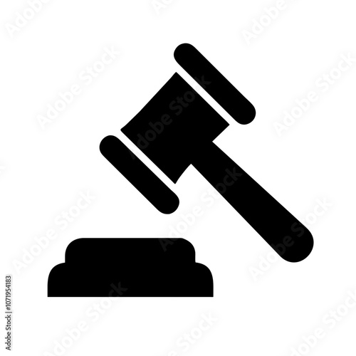 Judge Hammer Icon