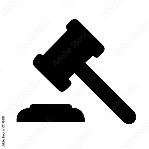 Judge Hammer Icon