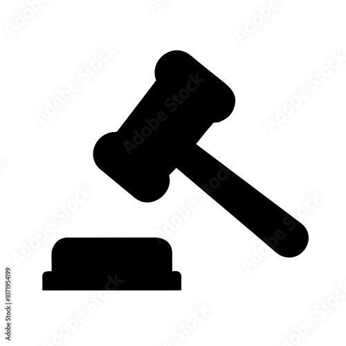 Judge Hammer Icon