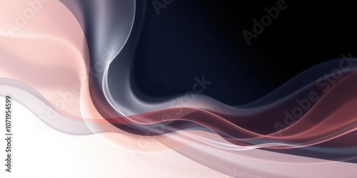 Abstract background with a dynamic wave flow movement, design, digital