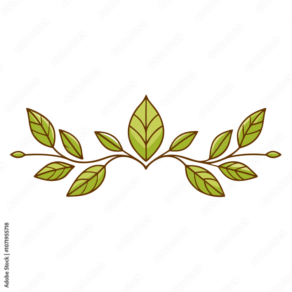 Naklejka premium leaves