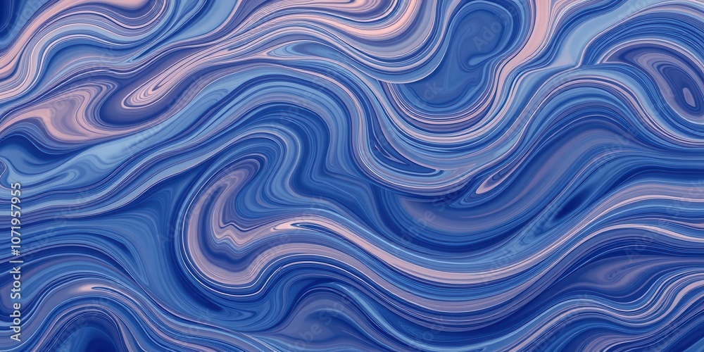 An abstract swirling wave pattern flowing seamlessly across a background, fluid, concept An abstract swirling wave pattern flowing seamlessly across a background, fluid, concept