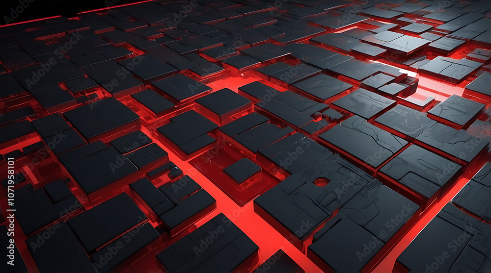 Fototapeta premium HiTechBackgrounds, FuturisticDesigns, DigitalTechVisuals, ModernTechGraphics 