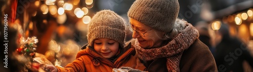 Grandmother and Grandchild ...