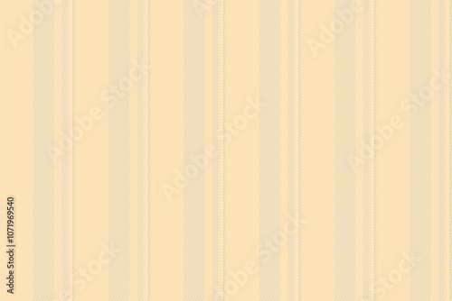 6ale vertical textile fabric, drapery seamless pattern background. Dozy texture stripe vector lines in moccasin and light colors.
