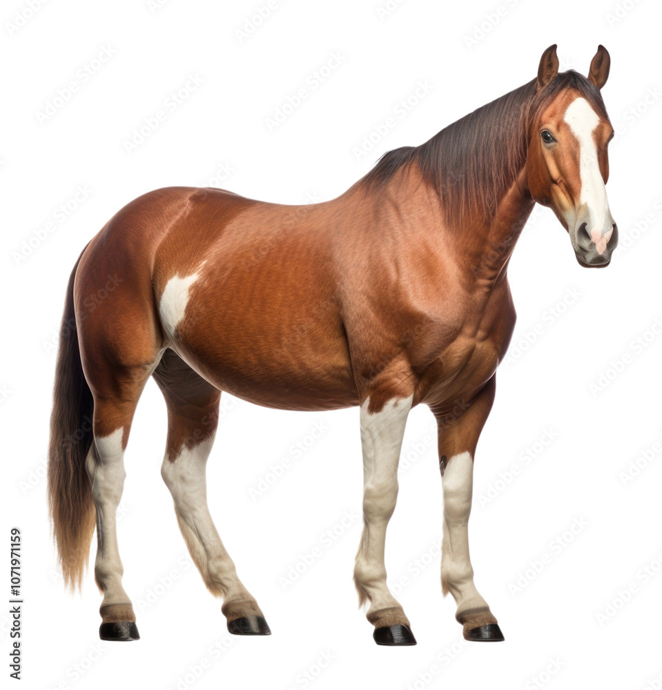 Obraz premium PNG Mammal animal horse herbivorous.