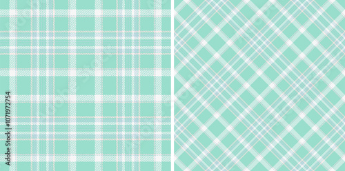 Textile background vector of seamless tartan texture with a pattern check fabric plaid. Set in wedding colors for fashion trends for every season and holiday.