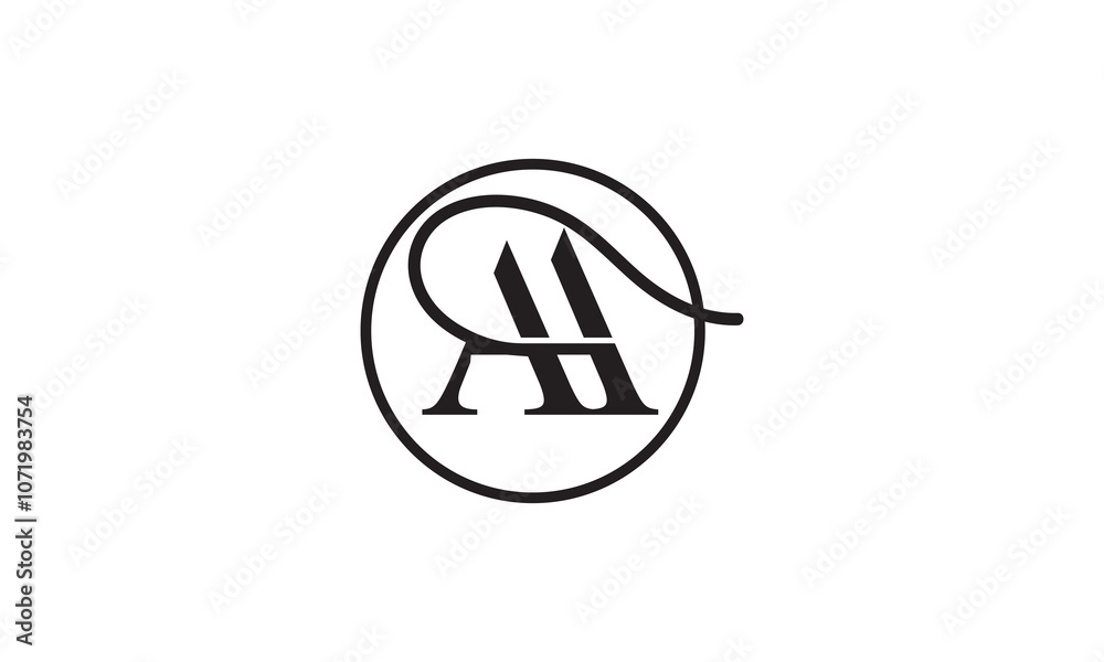 AH Letter Logo Design, Letters AH Monogram, Alphabet letter icon logo AH, Initial monogram letter AH logo Design AH Letter Logo Design, Letters AH Monogram, Alphabet letter icon logo AH, Initial monogram letter AH logo Design