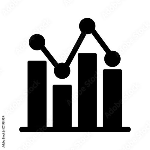 Bar Chart Vector Icon