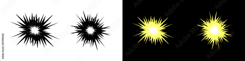 Fototapeta premium fireworks spark vector design, editable fireworks spark, symbol, illustration, explosion, light, festival, celebrate, year