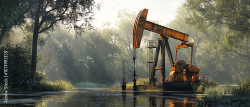 Artificial Lift Systems Like Pumpjacks Suit Low-Depth Wells for Efficient Oil Extraction