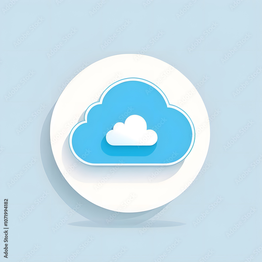 cloud computing icon cloud computing icon