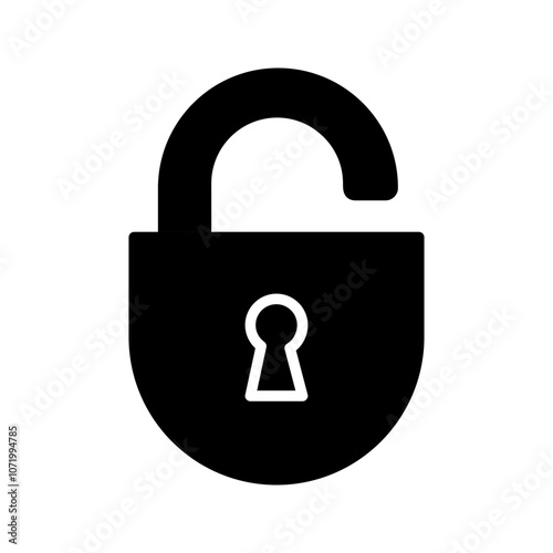 Open Lock Vector Icon