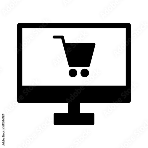 Online Shop Vector Icon