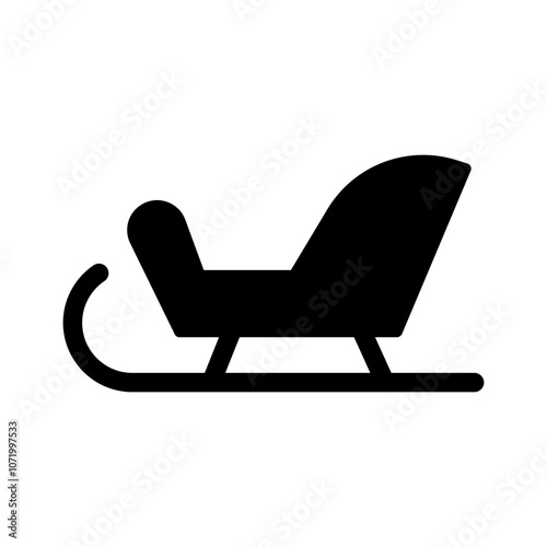 Sleigh Vector Icon