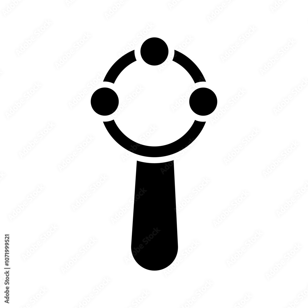 Fototapeta premium Rattles & Toys Vector Icon