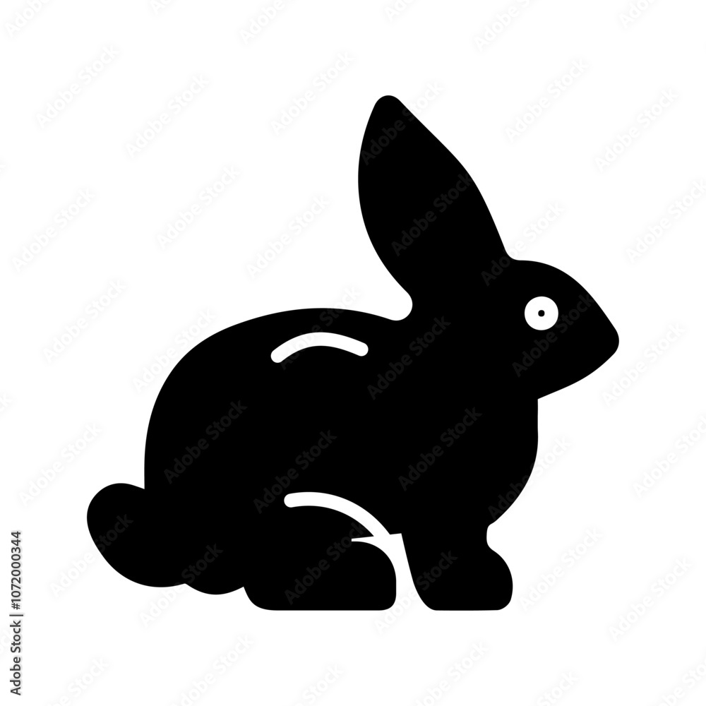 Obraz premium Rabbit Vector Icon