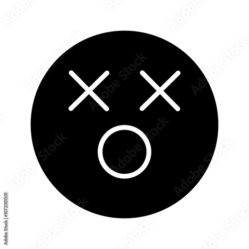 Dizzy Face Vector Icon