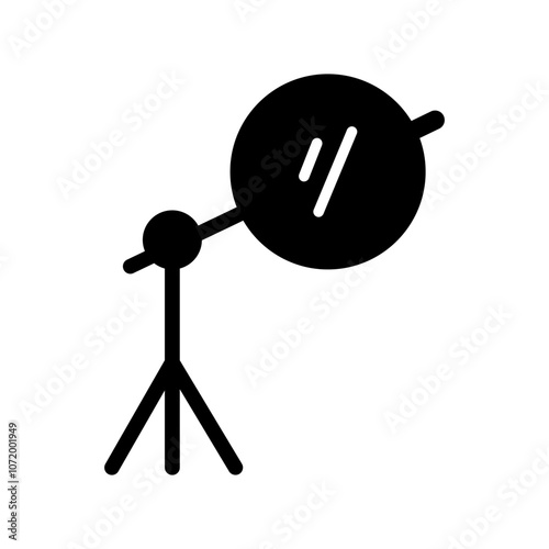 Photography Reflectors Vector Icon