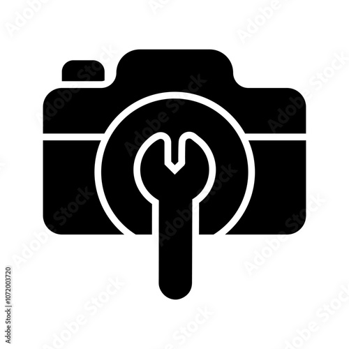 Camera Maintenance Vector Icon