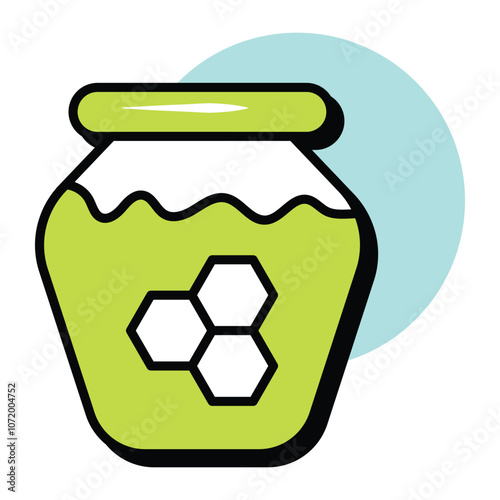 Vector Thanksgiving Circle Color Outline Icon Pack