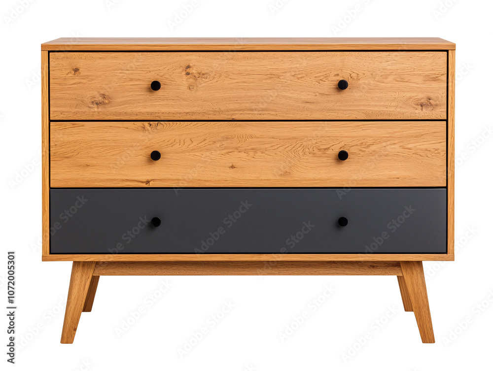 a wooden dresser with drawers a wooden dresser with drawers