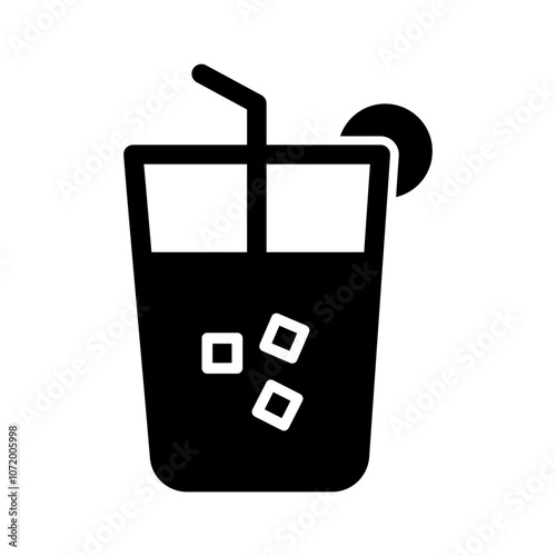 Party Drinks Vector Icon