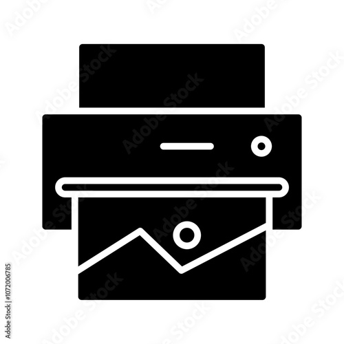 Photo Printing Vector Icon