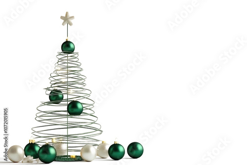 Christmas tree simple backg...