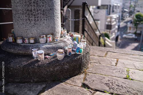 wishing bottle in nagasaki photo