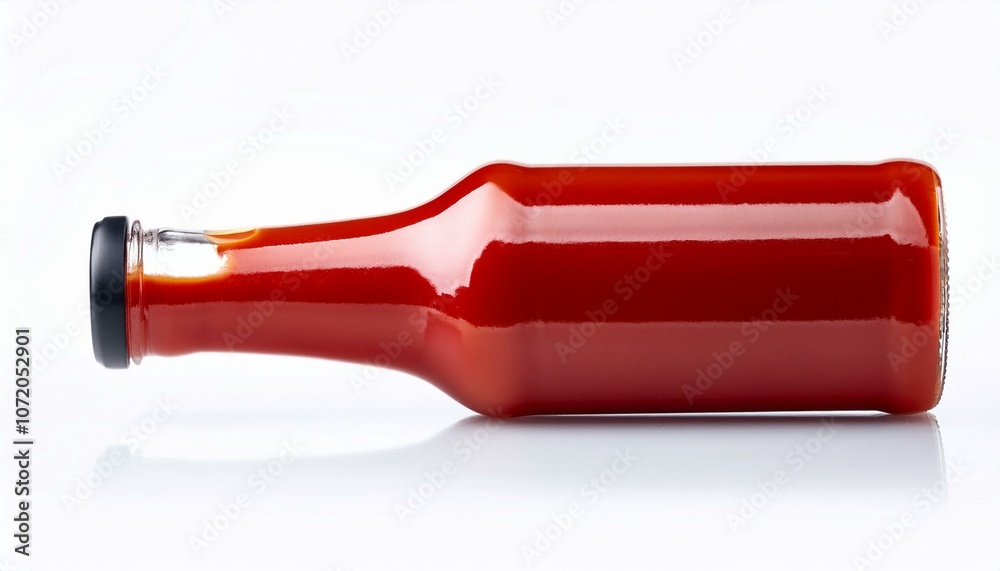 Ketchup bottle isolate on White background Ketchup bottle isolate on White background