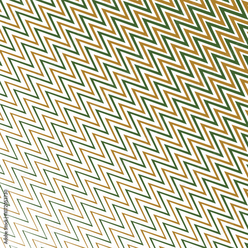  simple olive colour and deep orange colour thin to thik daigonal zig zac line pattern