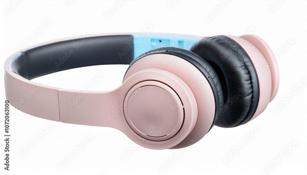 pastel color wireless headphone isolated on White background PNG pastel color wireless headphone isolated on White background PNG