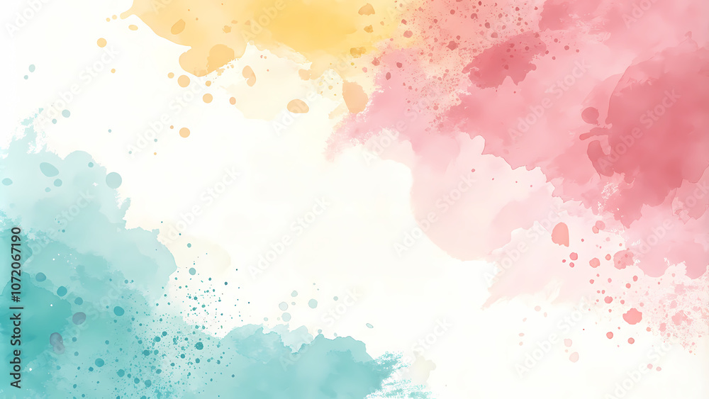 Obraz premium Abstract Watercolor Splash Background for Art and Design